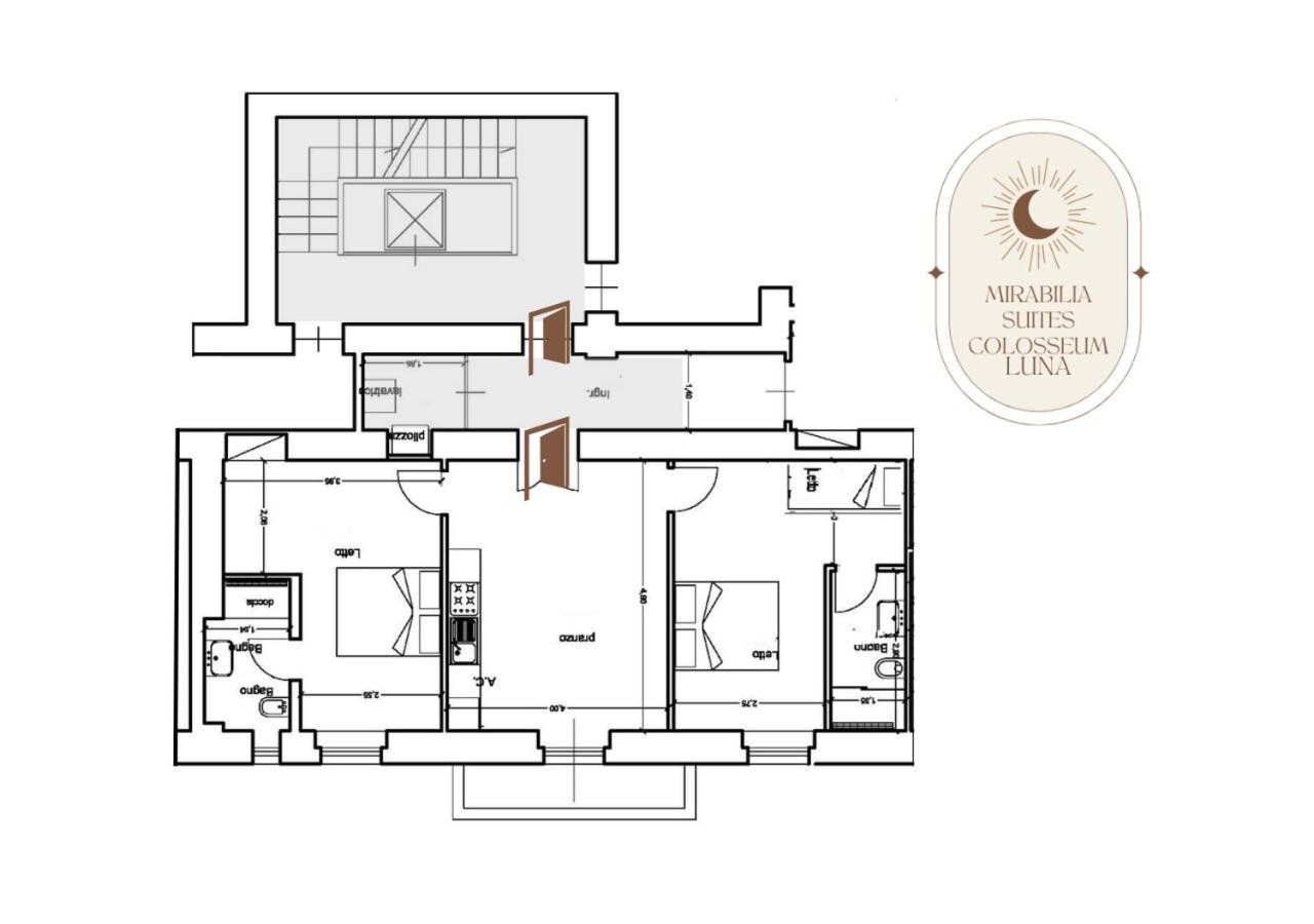 Mirabilia Suites Colosseum Rome Bagian luar foto
